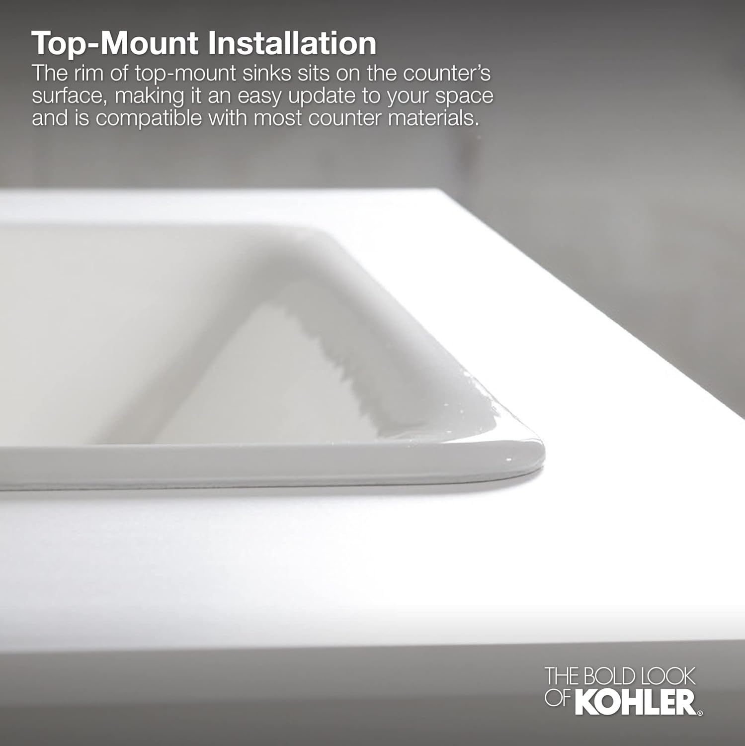 Bathroom Sink Under-Mount White 7k