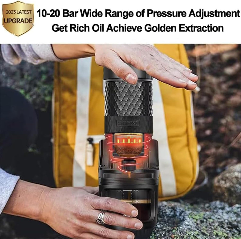 Portable Espresso Maker Manual Mini Travel Coffee A7