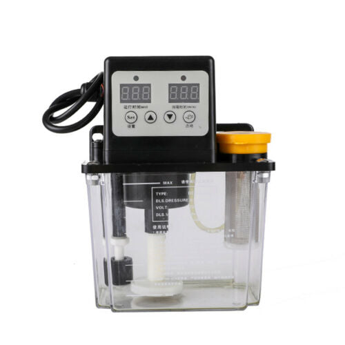 Automatic Electric Lubrication Oil Pump CNC Dual Display 2L k7