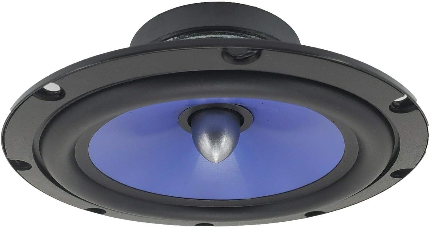6.5" 2-Way Car Audio Component Speaker System with Woofers Tweeters & Crossovers x2 a7