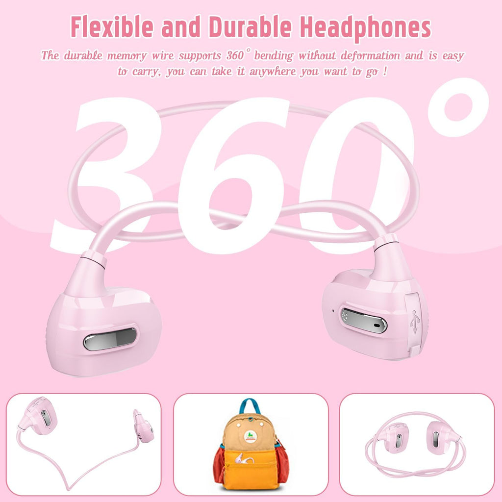 Kids Open Ear Headphones Bluetooth 5.3 A7
