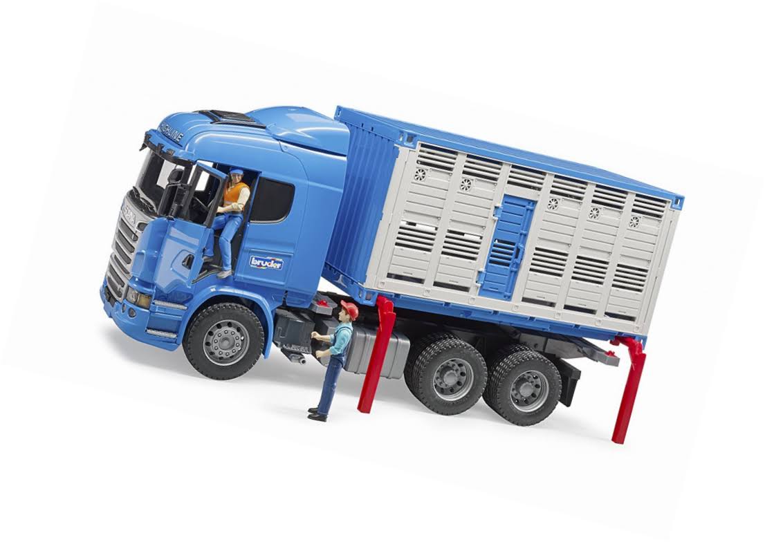 Cattle Transport Truck with Trailer 7k