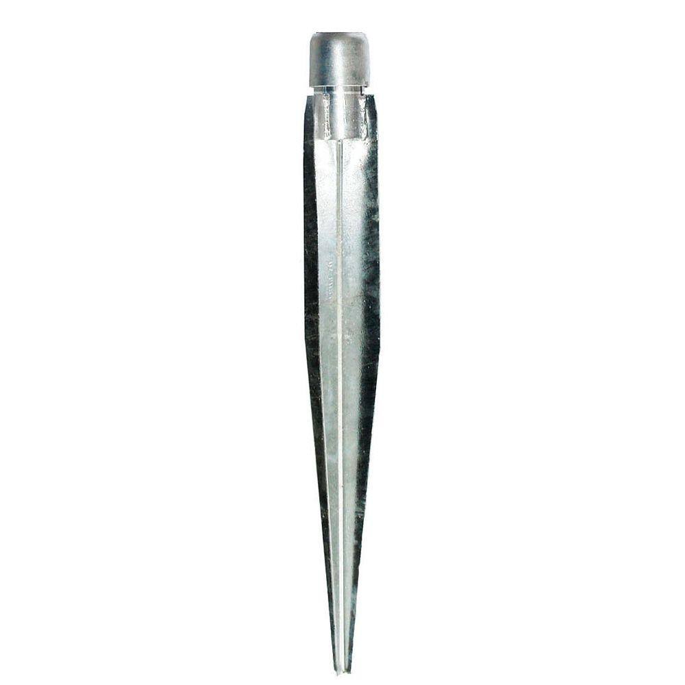 Oz-Post ISW-850 2-3/8 in. Round Fence Post Anchor (6-Case)