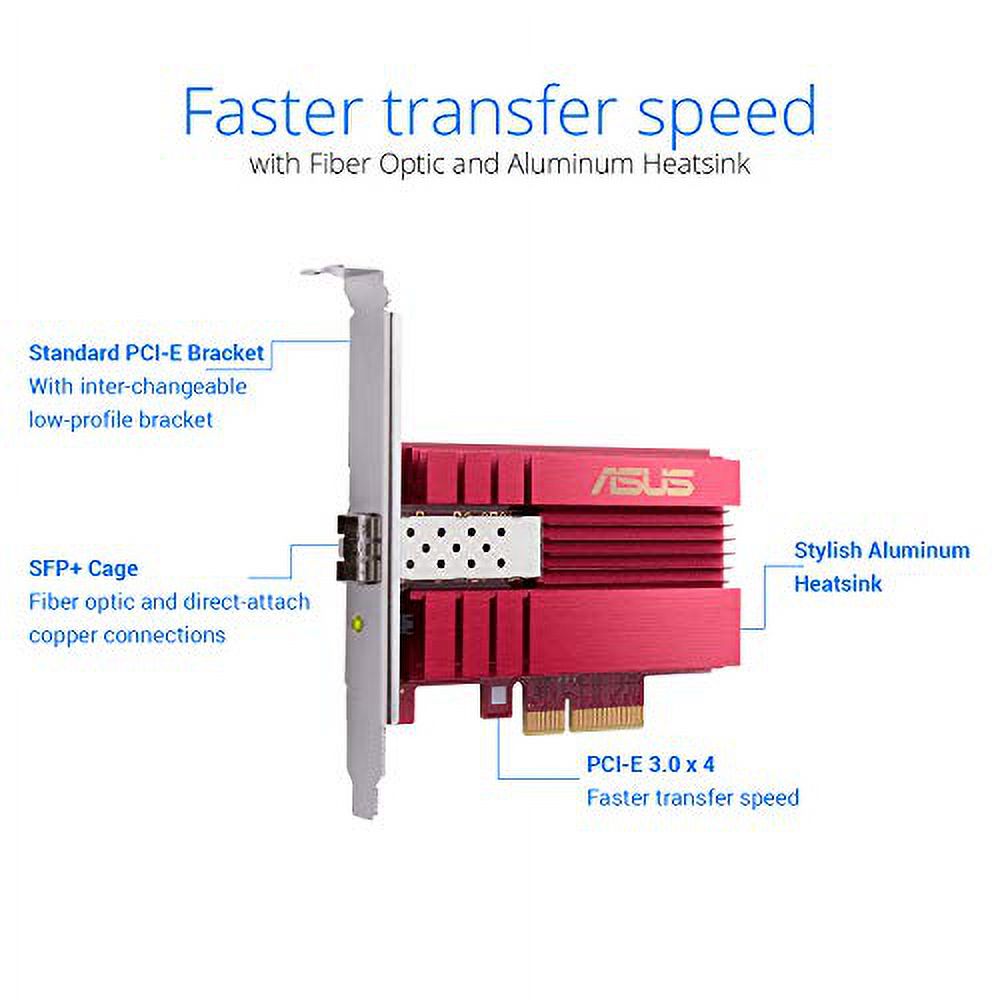 10Gbps PCIe SFP+ Network Card f7