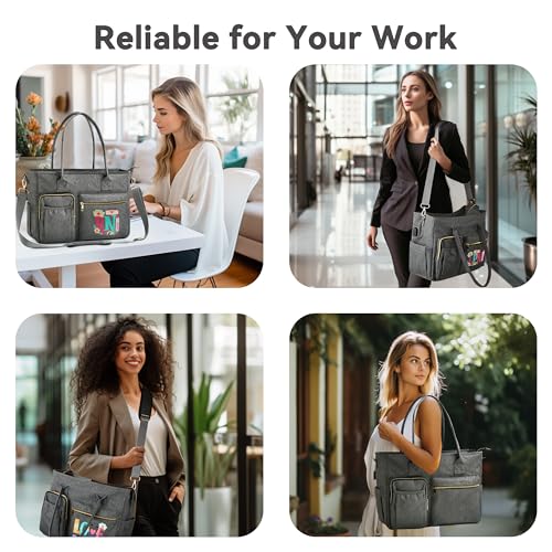 Nurse Bag for Work, 17'' Large Tote a7