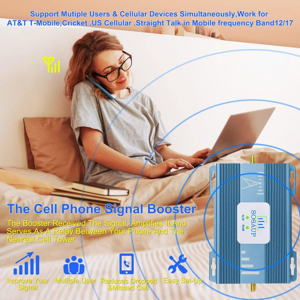 Cell Signal Booster 4G LTE 5G for Home k7