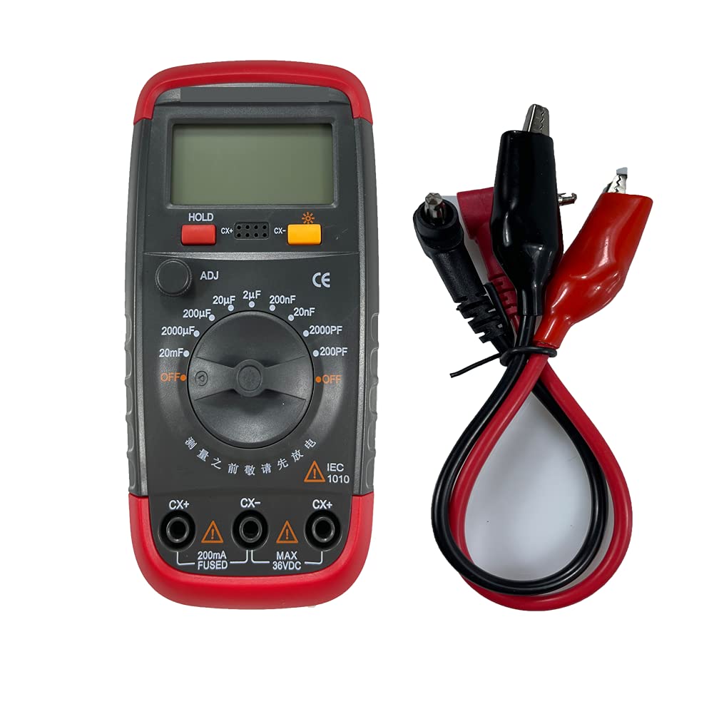 Capacitance Meter Handheld Digital LCD Display 0.1pF-20000uF k7