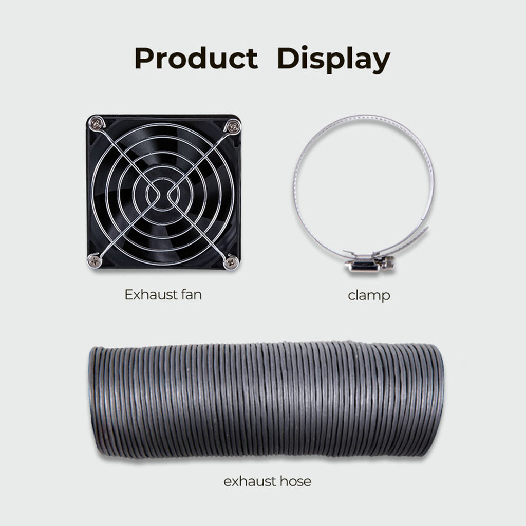 Fume Extraction Kit with 4000 RPM Fan and 2000mm Hose A7