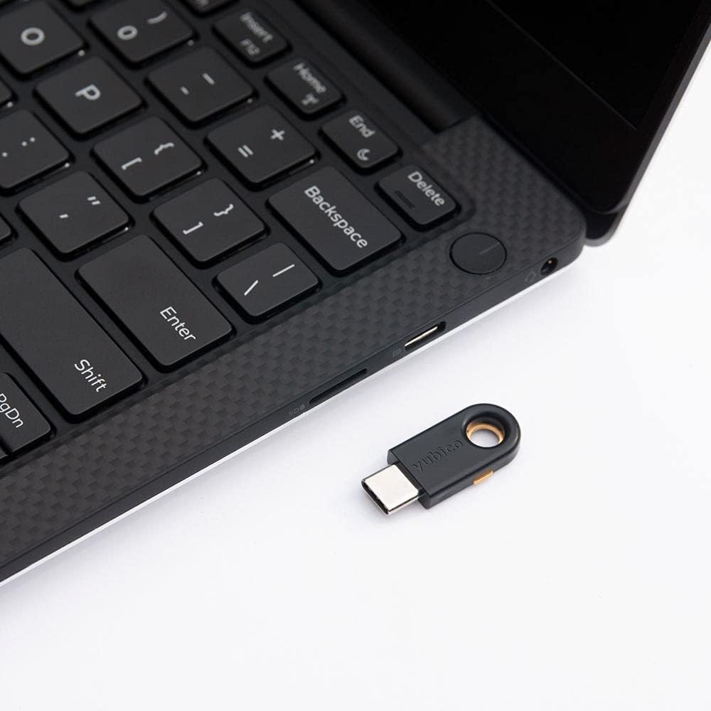 YubiKey 5C NFC Two Factor Authentication Security Key USB-C k7