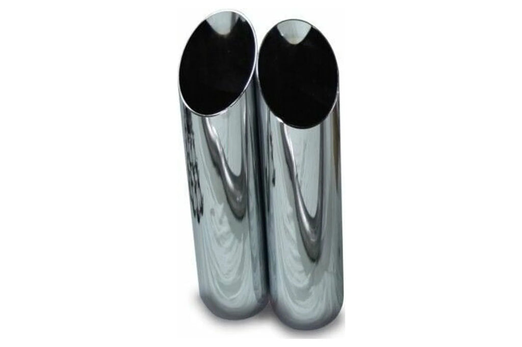 Dual Truck Exhaust Kit 2.5" Corner Slash k7