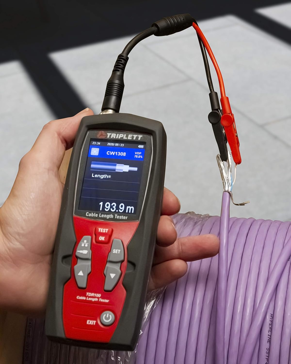 Tone and Probe Wire Trace Cable Test Kit r7K
