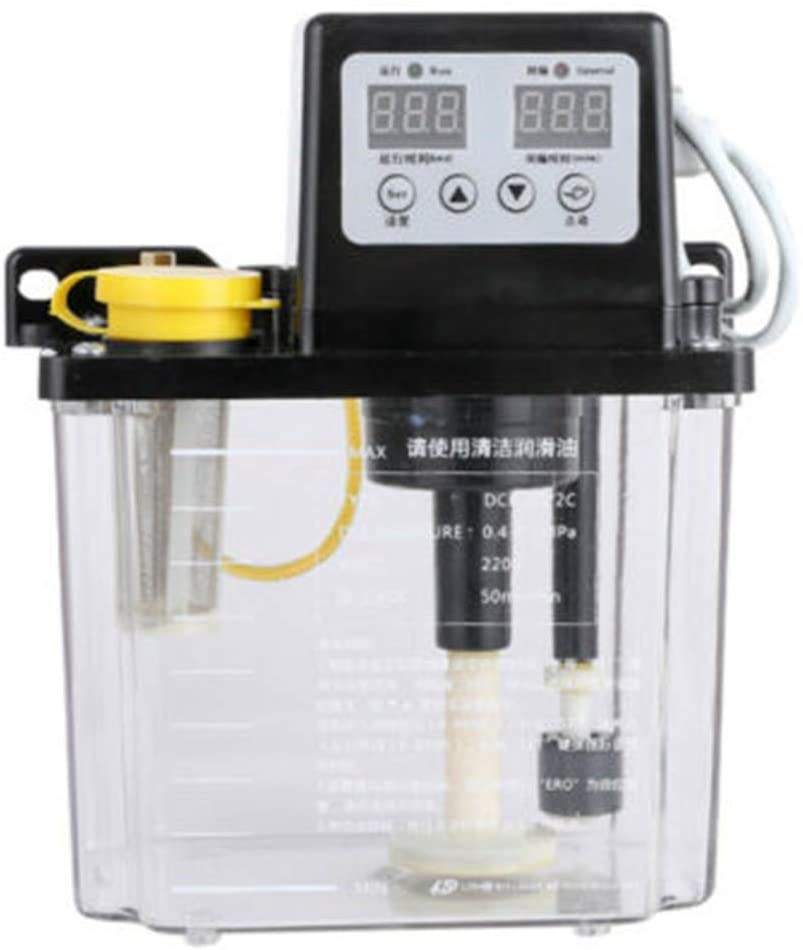 Automatic Electric Lubrication Oil Pump CNC Dual Display 2L k7