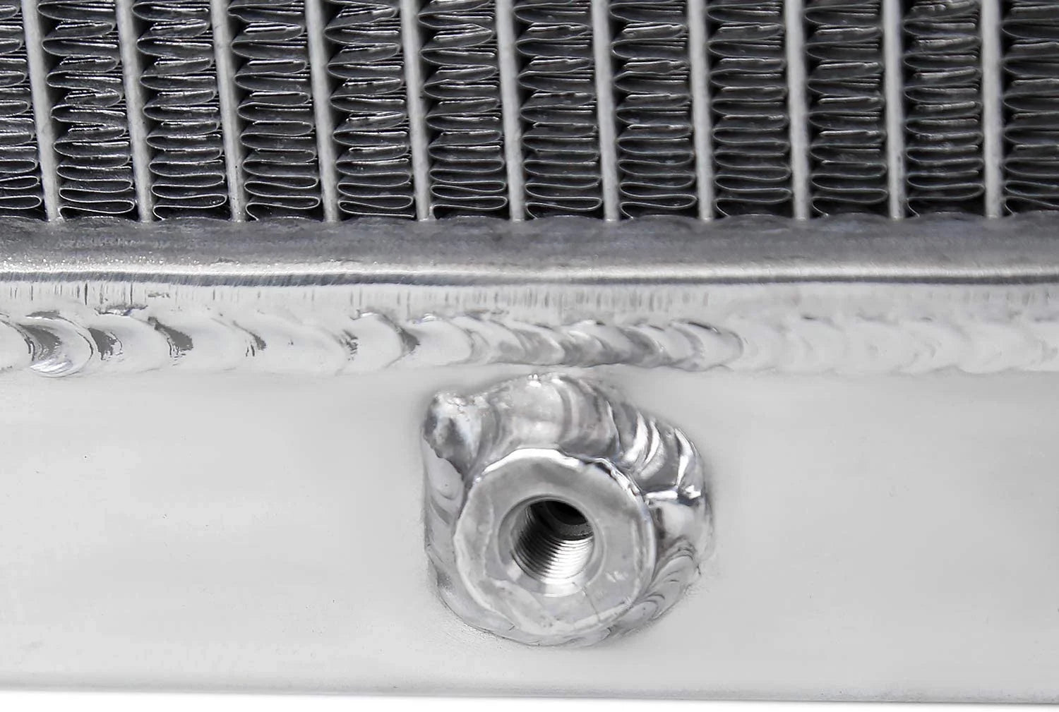 62mm 3-Row Aluminum Radiator for 1955-1957 Chevy Bel Air V8 MT a7