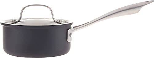 Nonstick 1-Quart Saucepan with Cover a7K