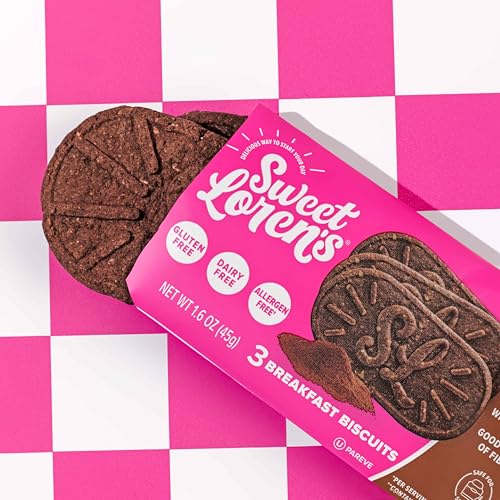 Vegan Breakfast Biscuits Blueberry 4g Protein 6 Pack A7