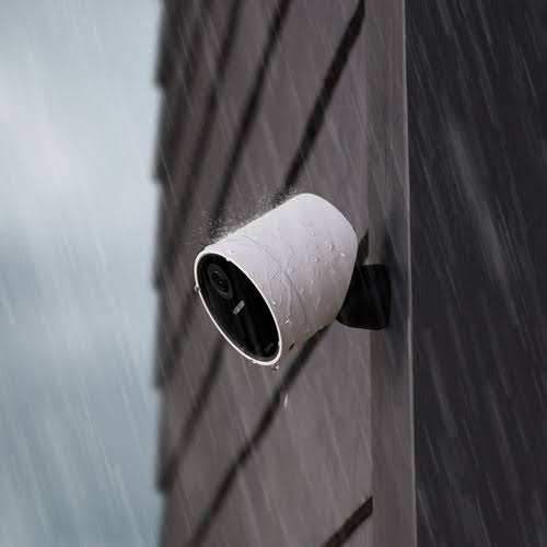 Wireless Outdoor Security Camera White k7