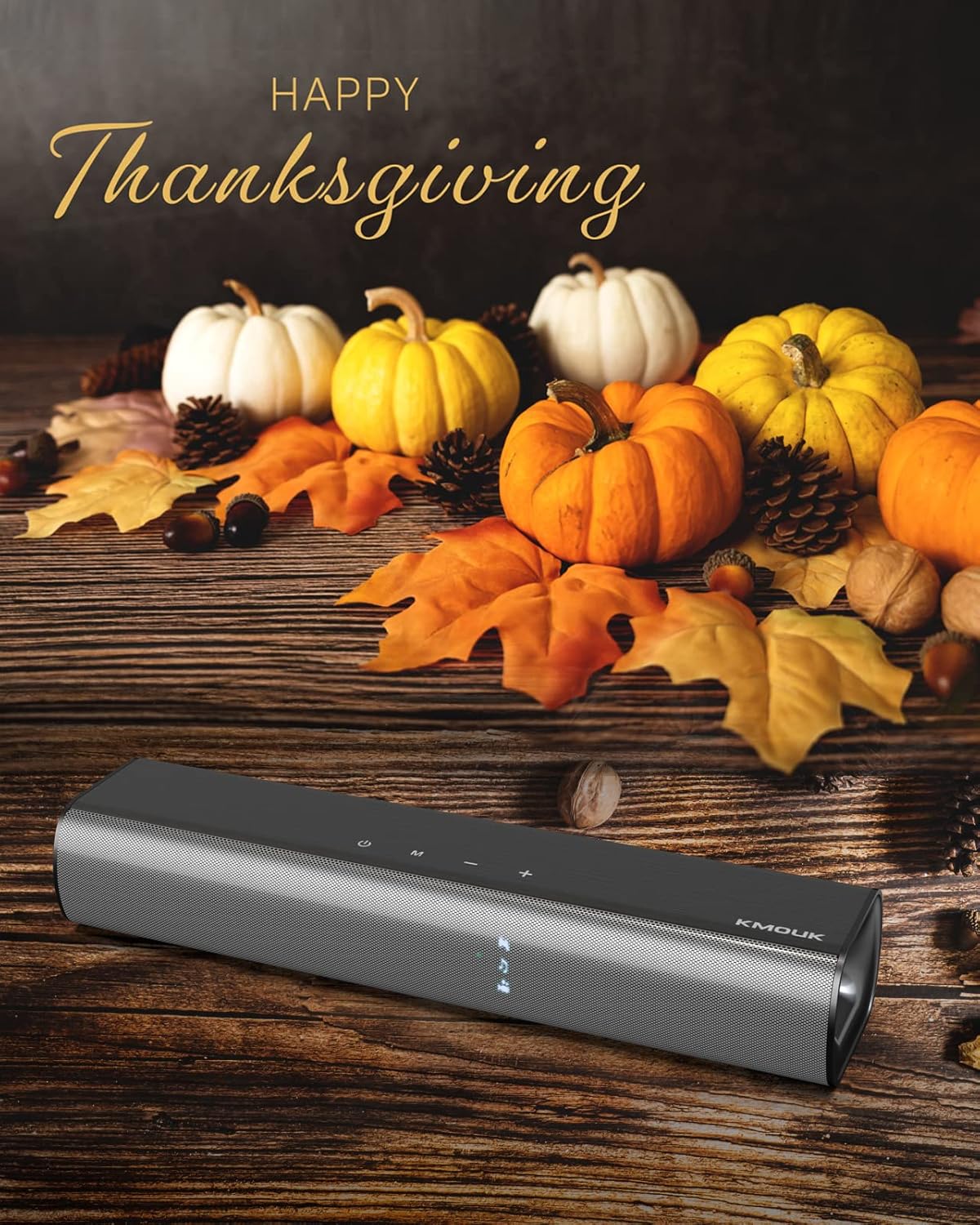 Soundbar for Small TV Bluetooth 5.0 3D Surround K7m
