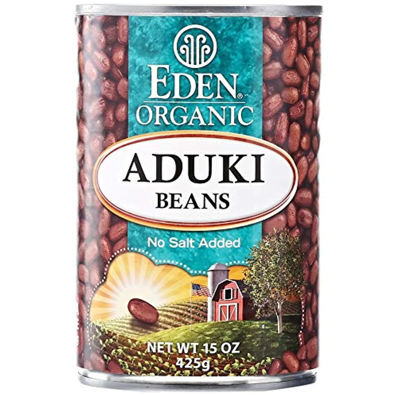 Organic Adzuki Beans 15.0 Oz(Pack Of 6)