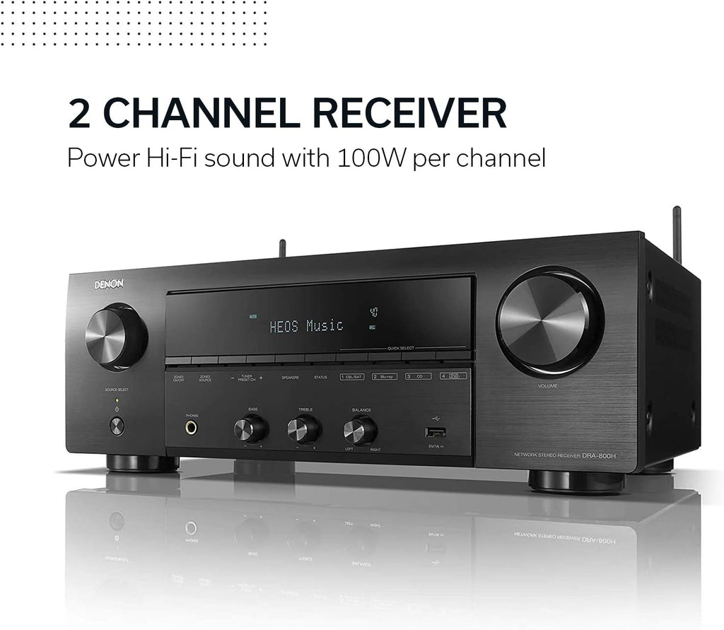 Stereo Network Receiver with HDCP 2.3 and ARC Support k7