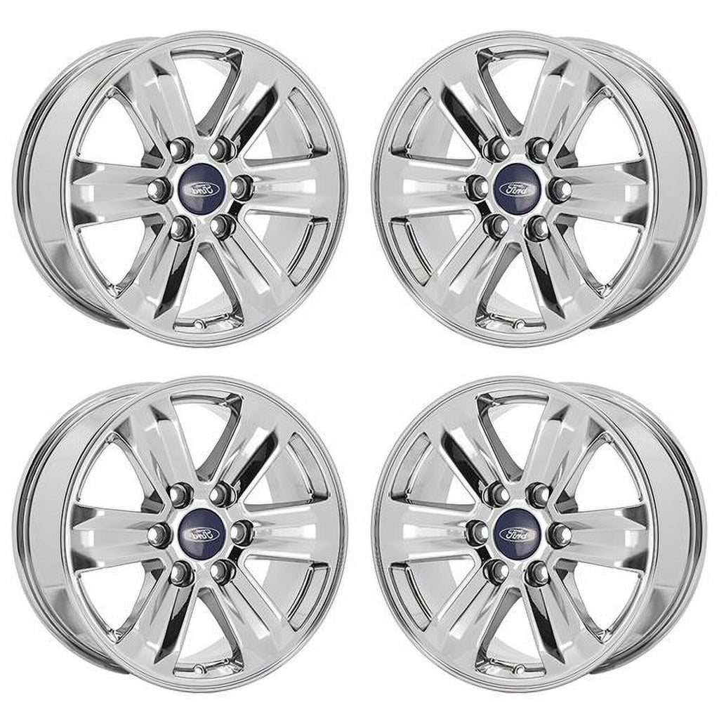 FORD F150 2015 - 2020 PVD BRIGHT CHROME Factory OEM Wheels Rims (Not Replicas) (H)