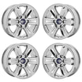 FORD F150 2015 - 2020 PVD BRIGHT CHROME Factory OEM Wheels Rims (Not Replicas) (H)