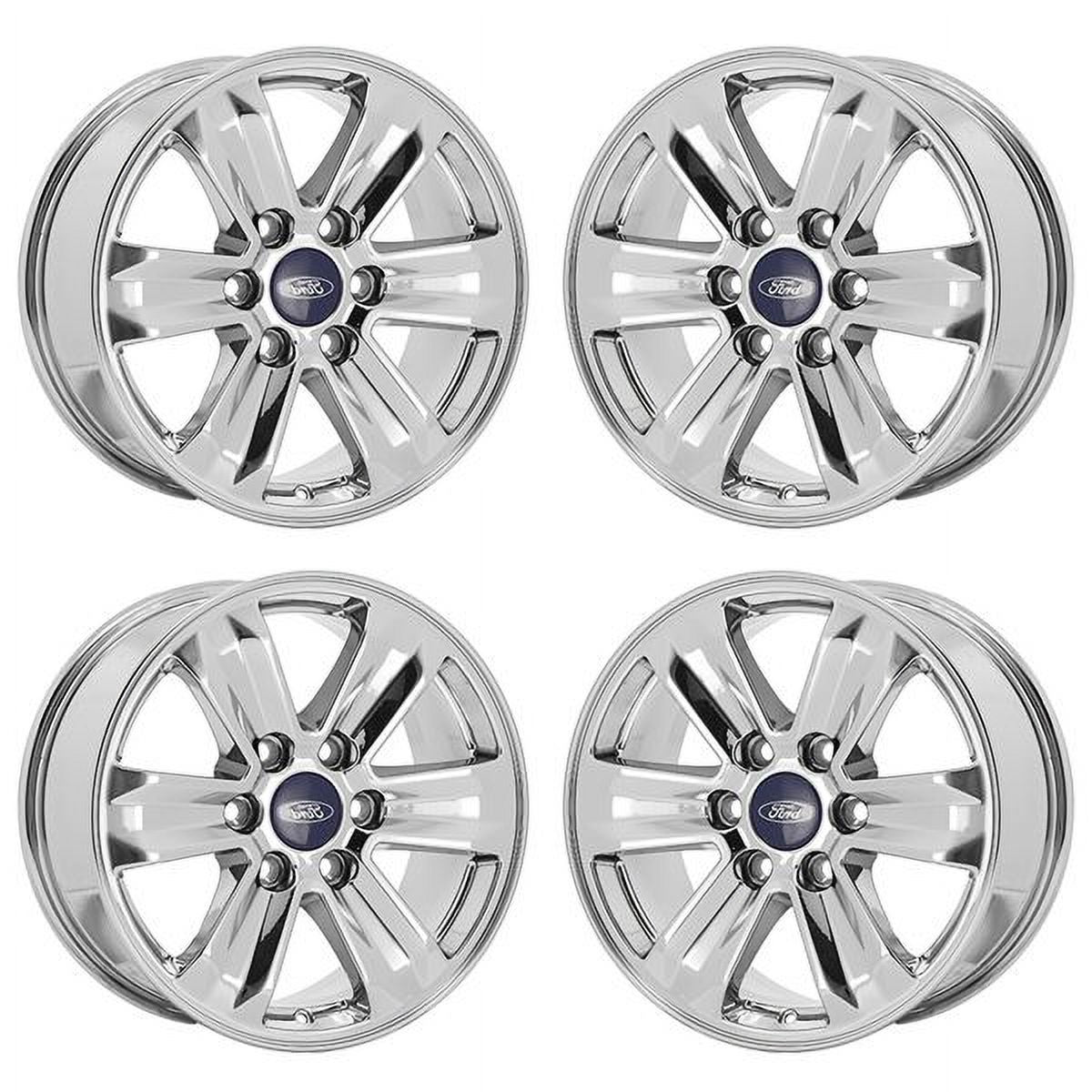 FORD F150 2015 - 2020 PVD BRIGHT CHROME Factory OEM Wheels Rims (Not Replicas) (H)