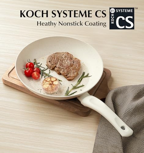 Nonstick Frying Pan 10 Inch Marble Coating a7