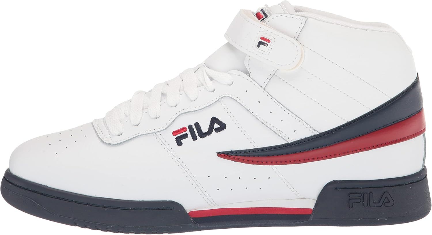Men's Fashion Sneaker White Navy Red 10 M US k7