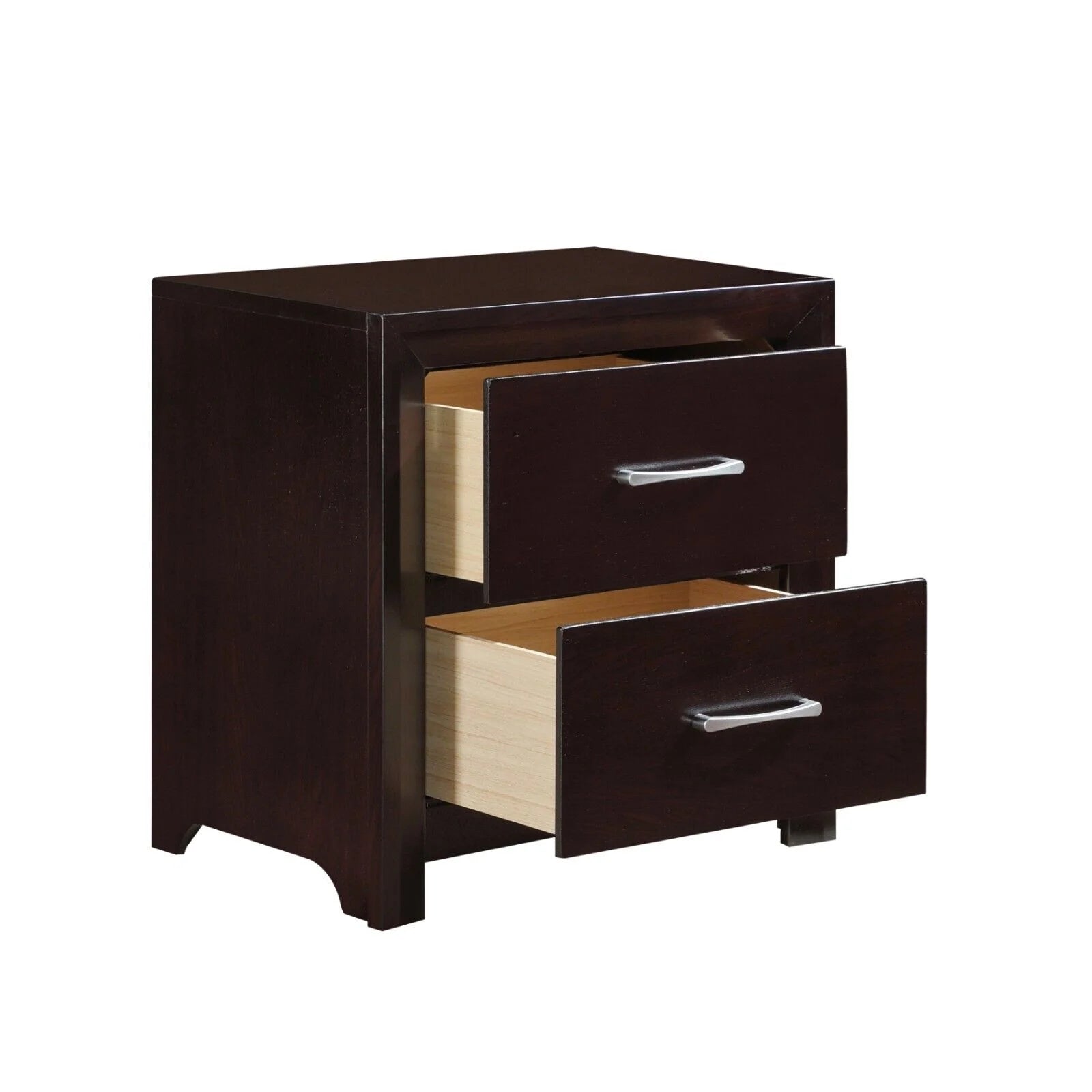 Full Bedroom Set 5pc Espresso Finish A7