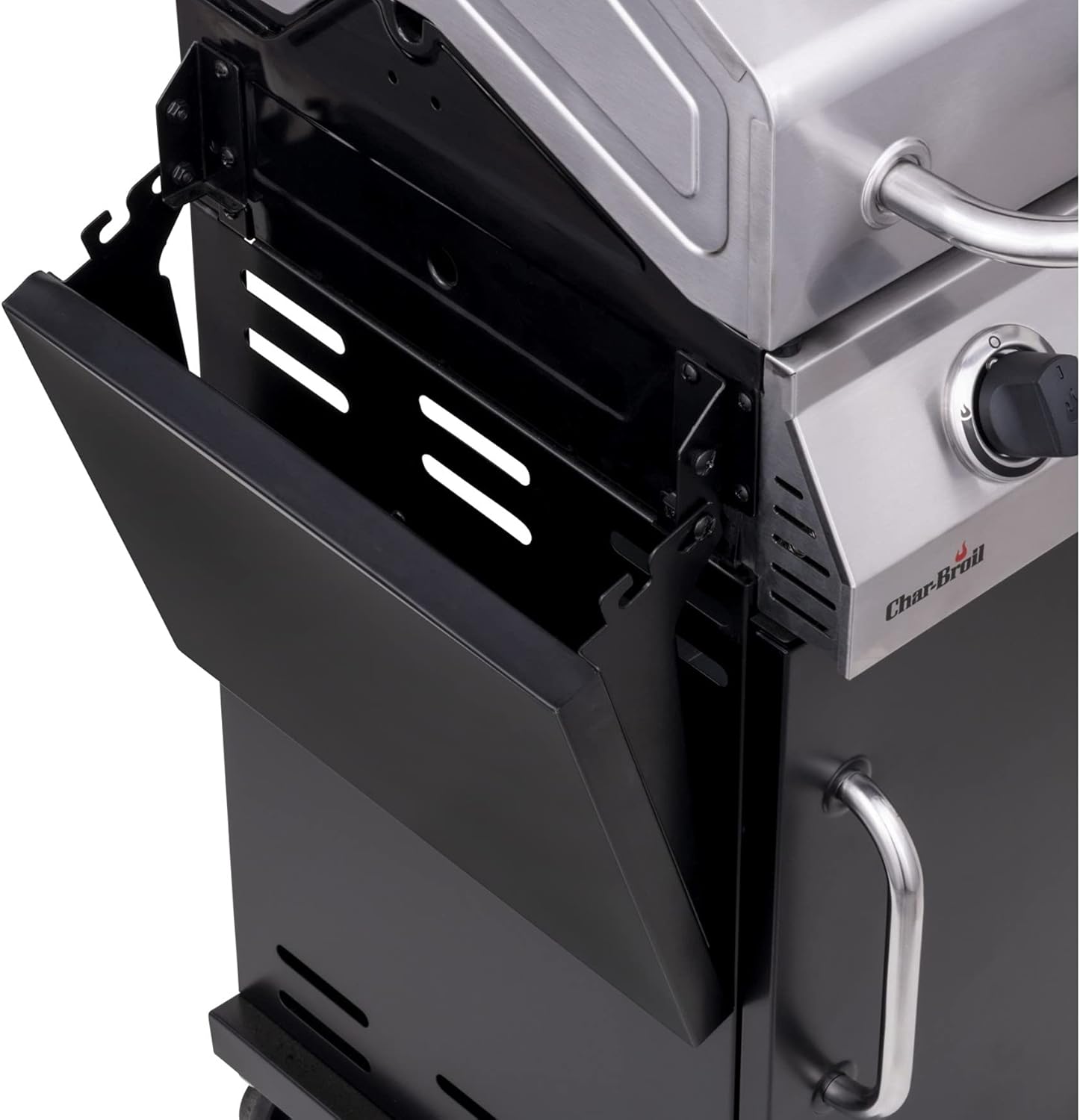 Gas Grill 2-Burner Cabinet Style Propane Stainless Black A7