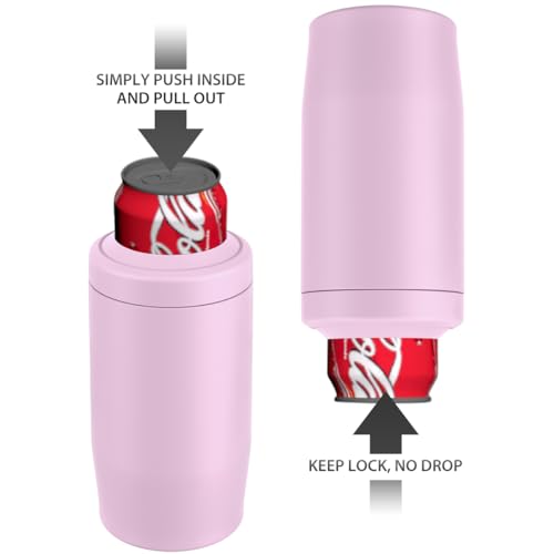 Insulated Can Cooler Stainless Steel 4-in-1 A7