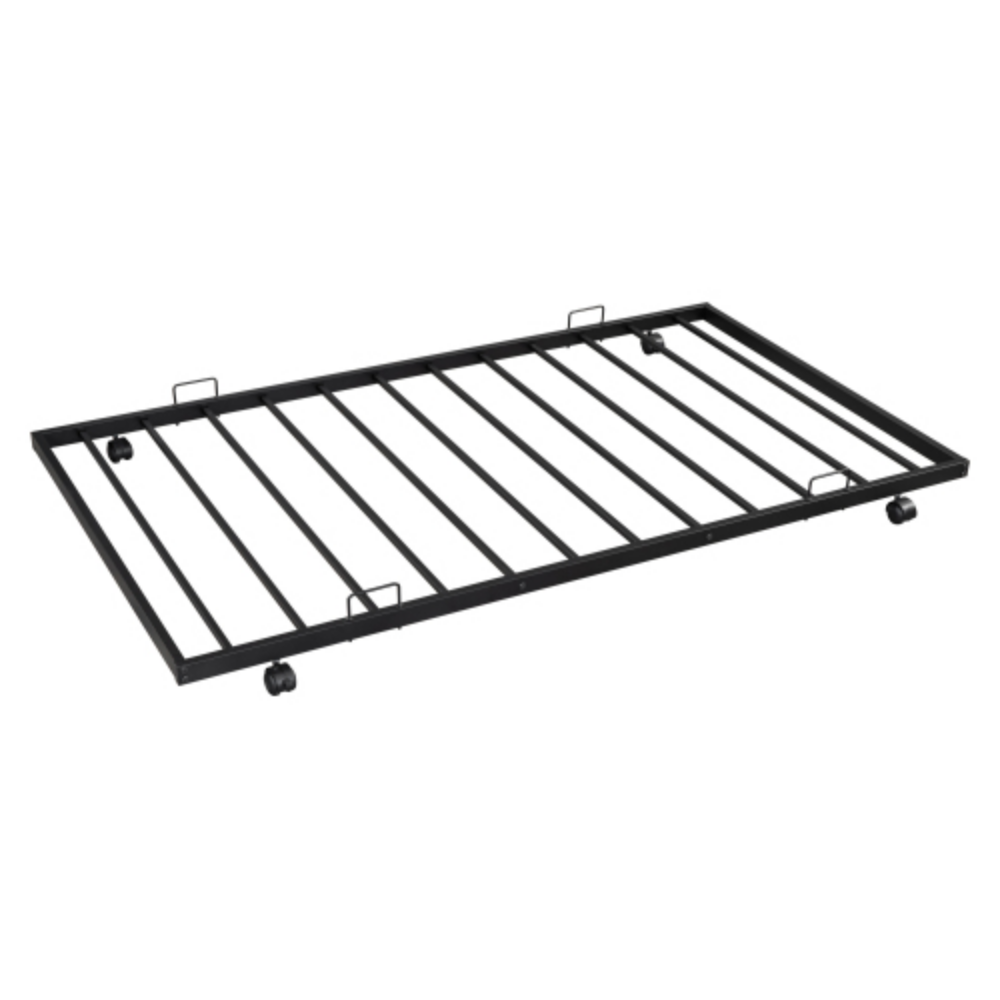 Daybed with Trundle Black Metal k7