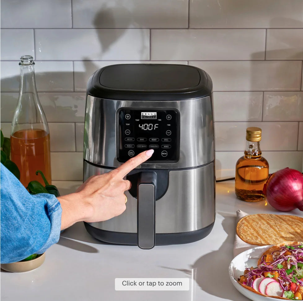 4.2 qt Digital Air Fryer Stainless Steel a7