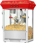 Superior Popcorn 3-Gallon Countertop Movie Night Popcorn Popper - Red