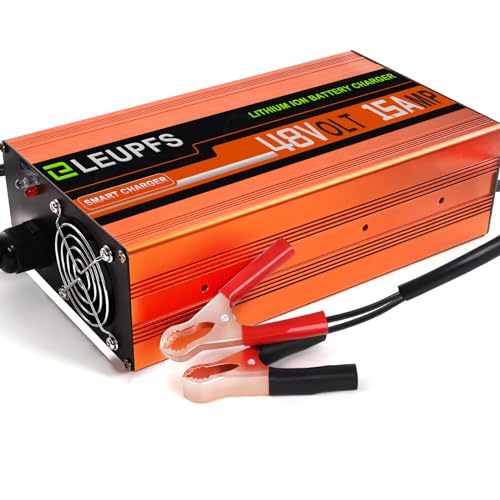 18 Amp 36 Volt Lithium Battery Charger for Golf Cart,with Trickle Charge,Suitable for LiFePO4 Batteries,5-7H Full Charge,36V Lithium Charger,36V Lithium Battery Charger for EZGO,Club Car,Yamaha