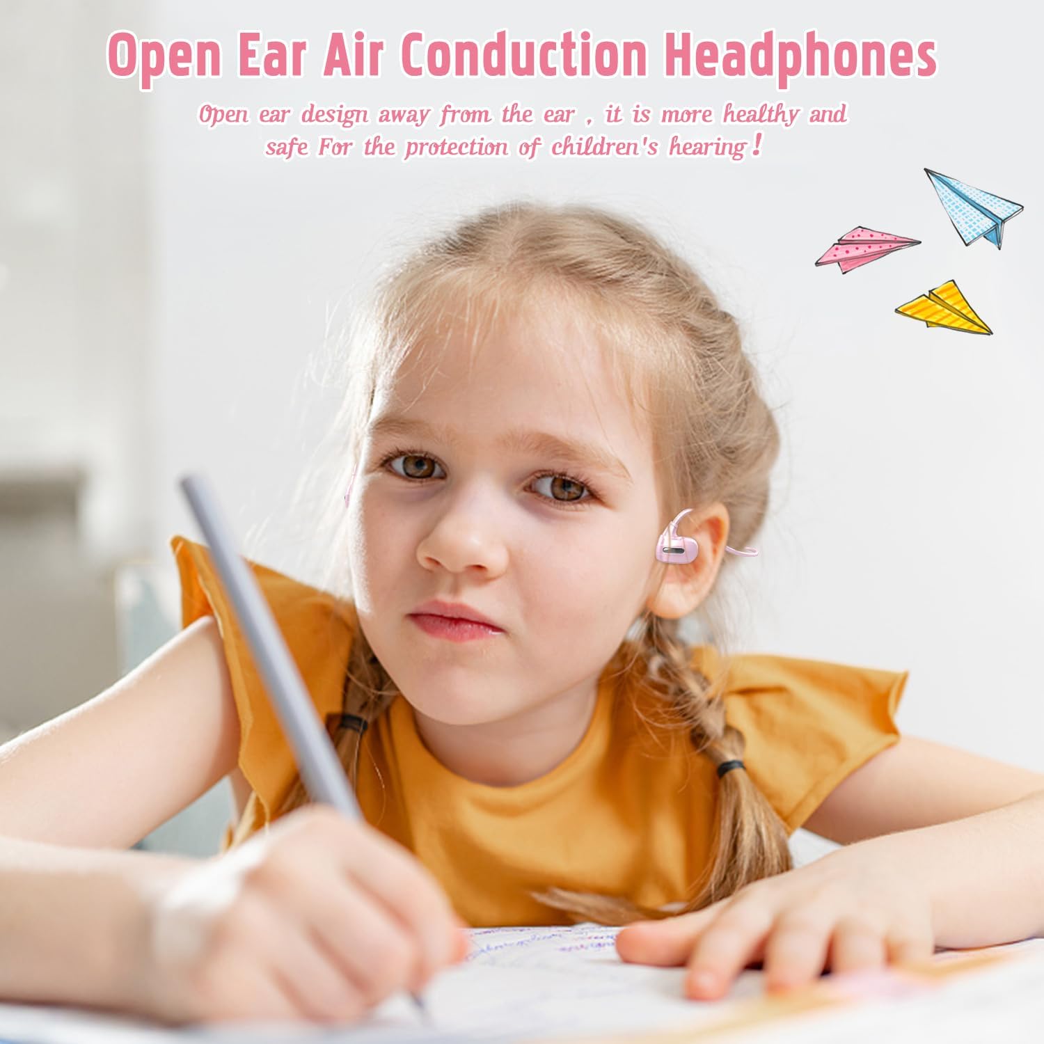 Kids Open Ear Headphones Bluetooth 5.3 A7