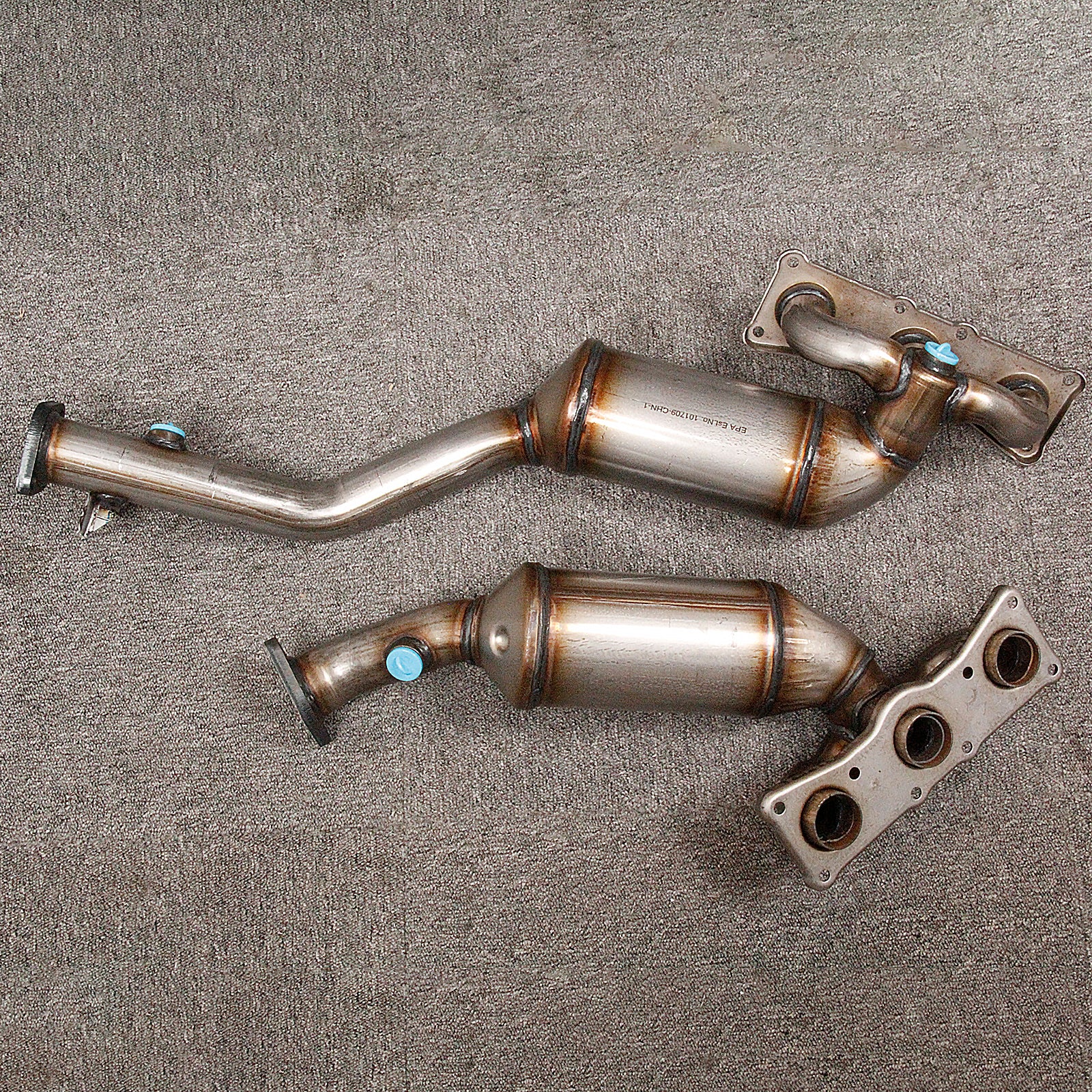 2 Front Manifold Catalytic Converter for 2007-2010 X5 Direct Fit k7