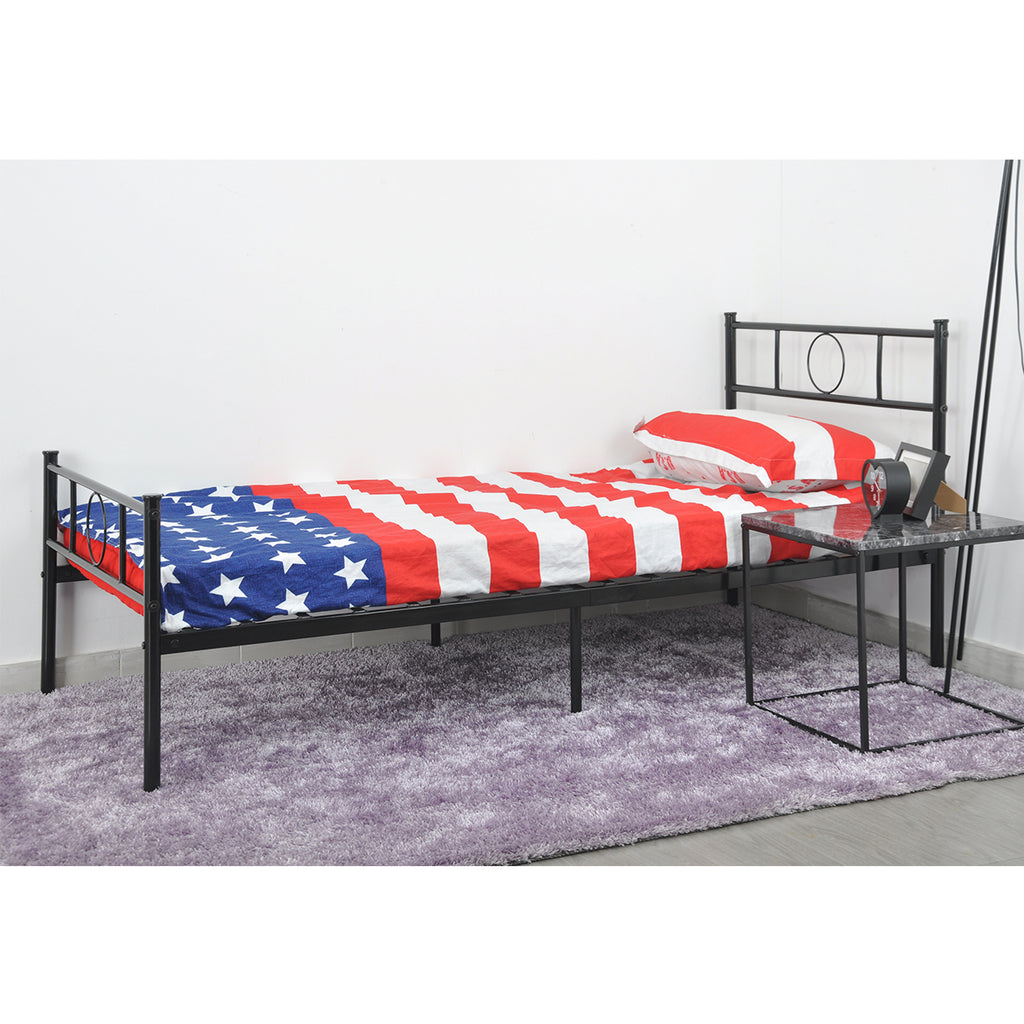 Metal Bed Frame Black 7k