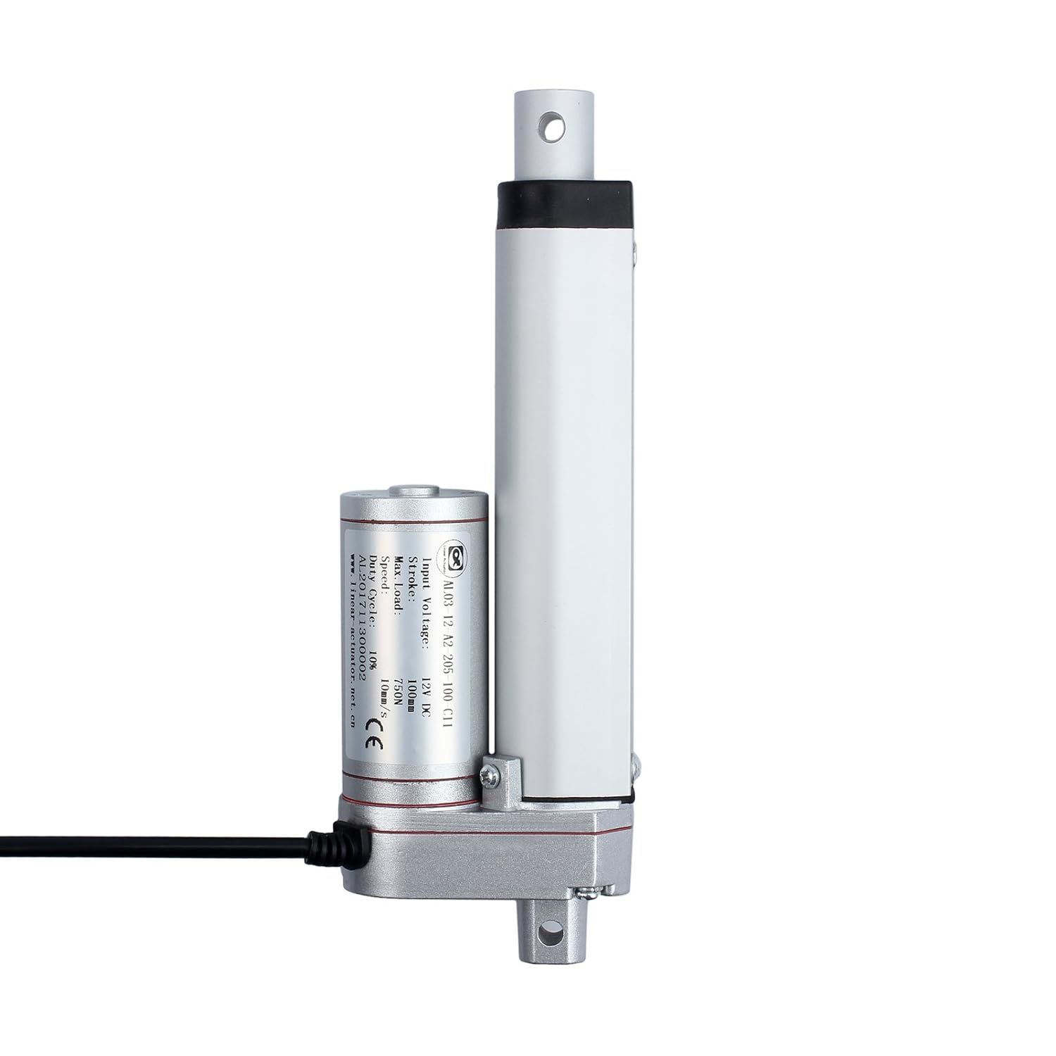 Electric Linear Actuator 100mm 12V Heavy Duty 750N A7