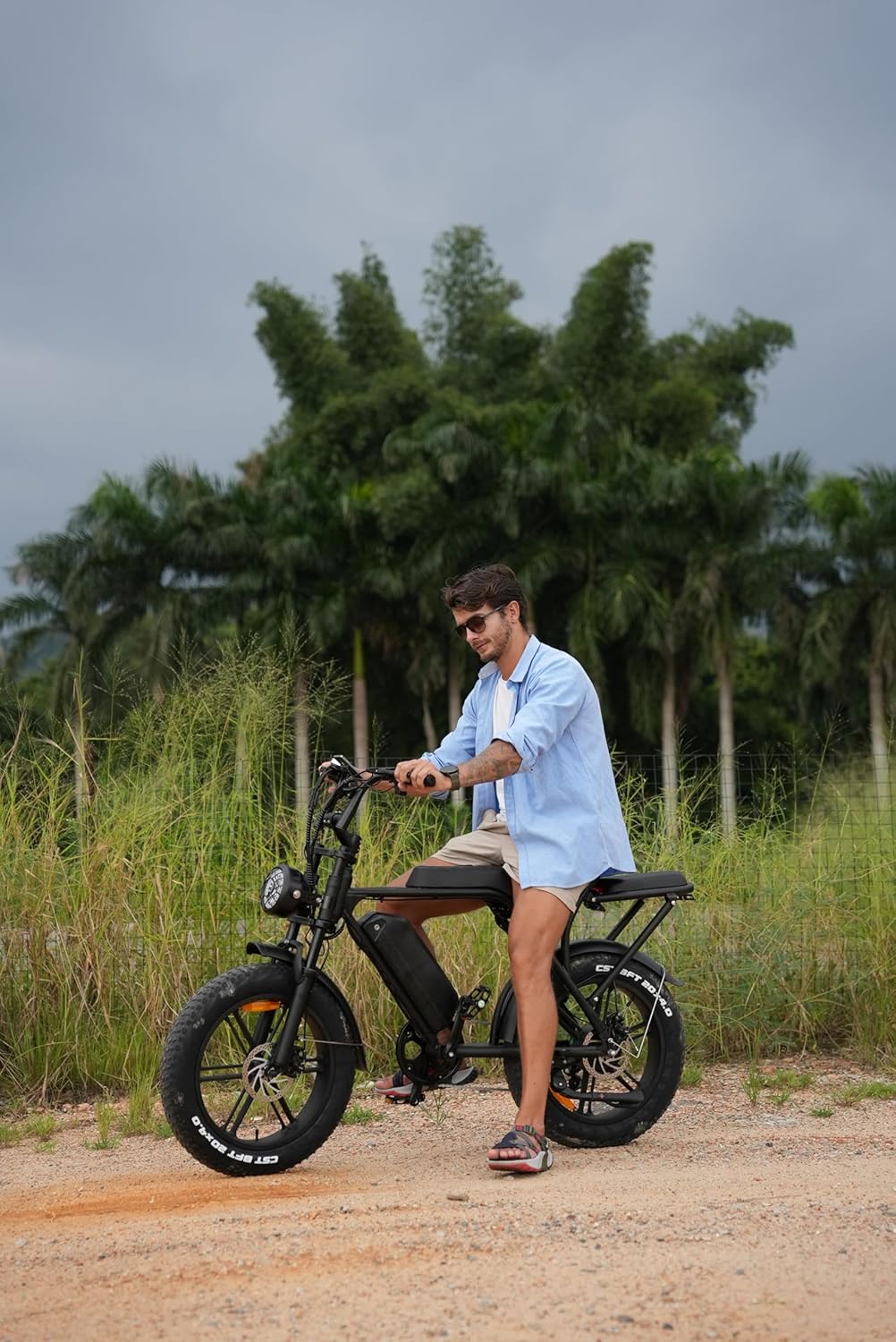 Electric Bike for Adults 20 Fat Tire 750W 48V 15Ah Black k7
