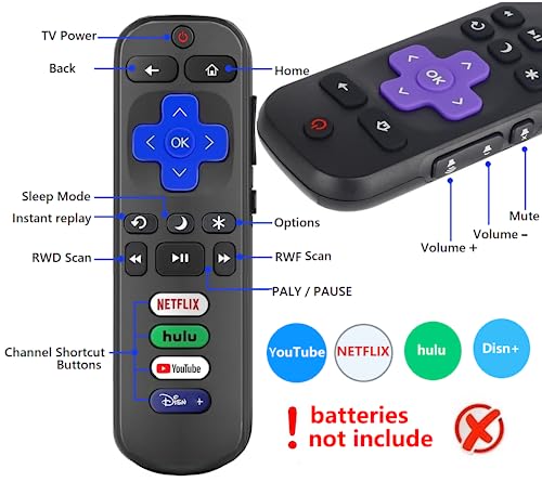 Solar Voice Remote for TV Rechargeable A7