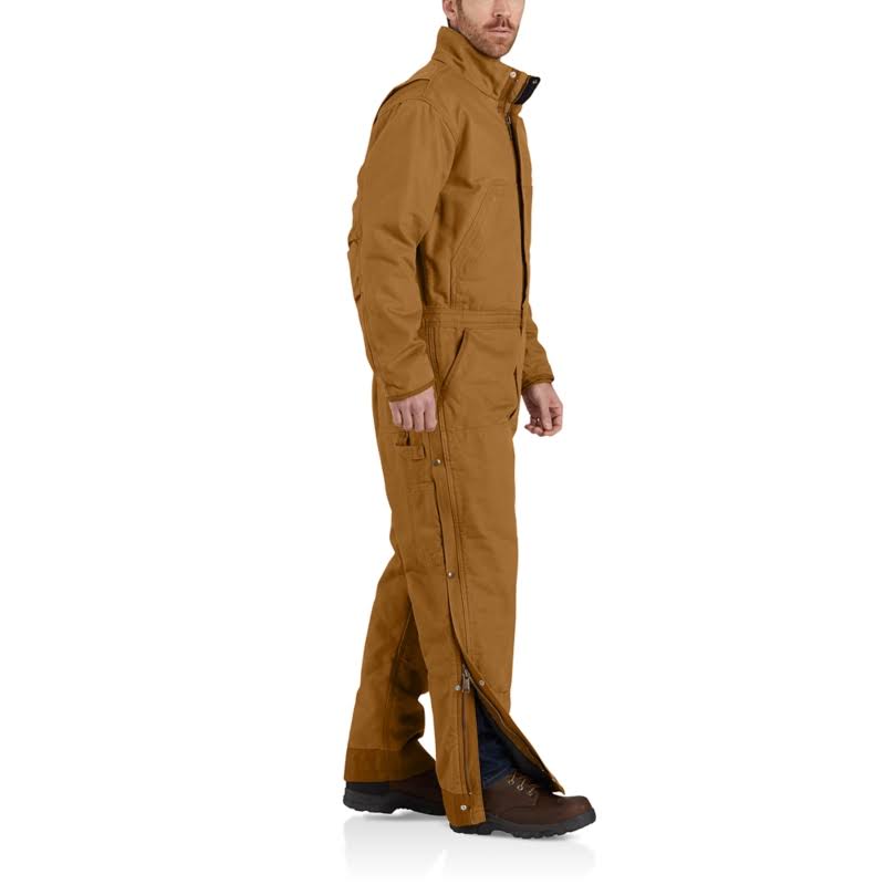 Insulated Coverall Brown Lg 7k