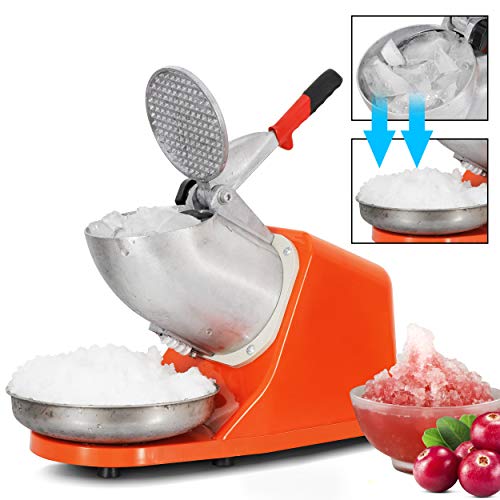 Ice Crusher Machine with Stainless Steel Blade, 300W for Home & Commercial Use 7k