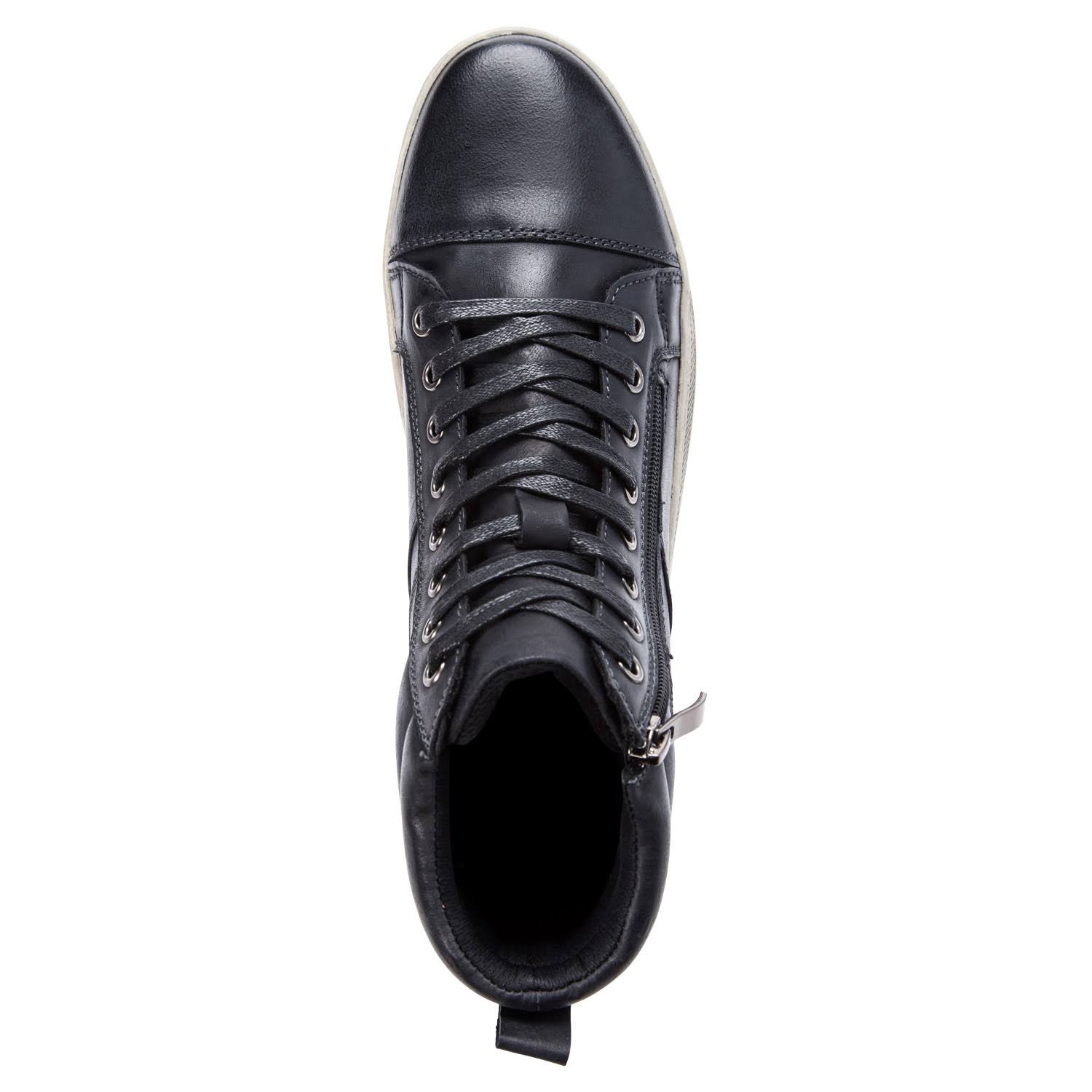 Men's Hi-Top Casual Shoes Black q7