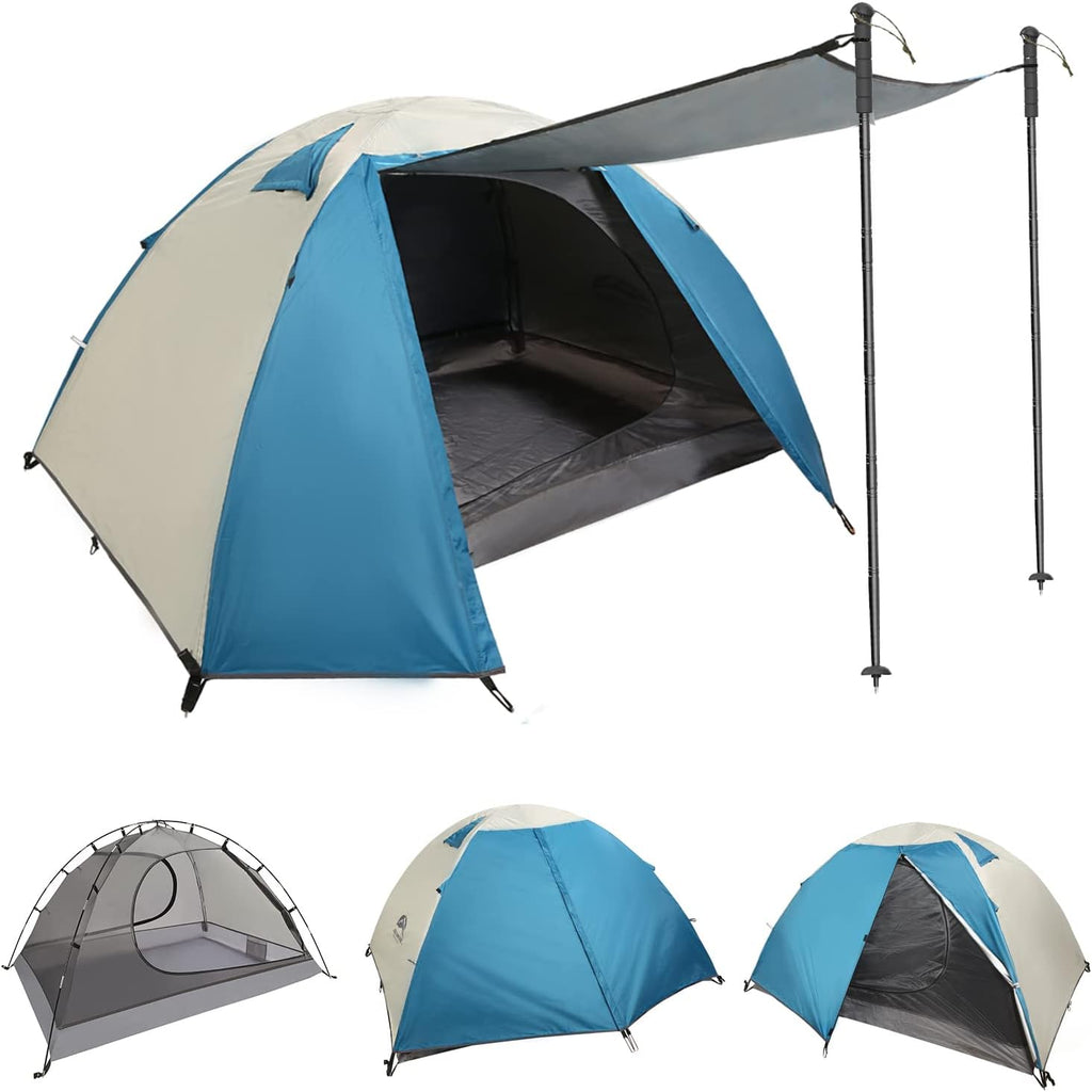 2 Person Ultralight Waterproof Dome Tent k7