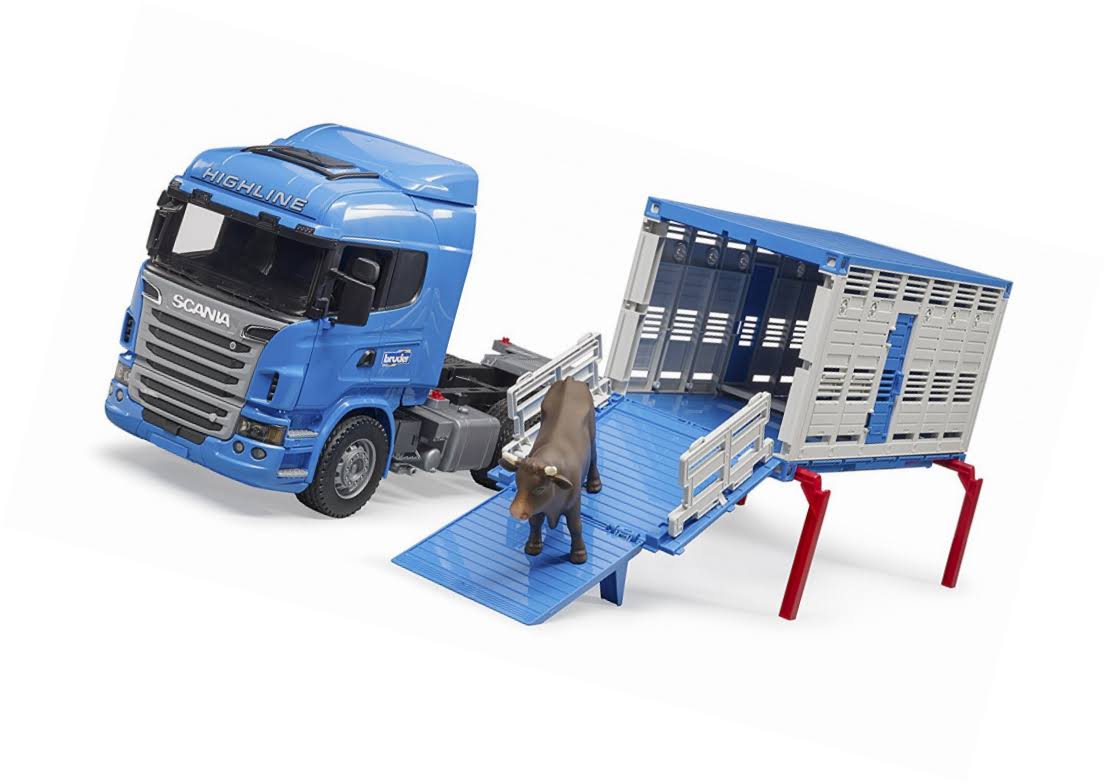 Cattle Transport Truck with Trailer 7k