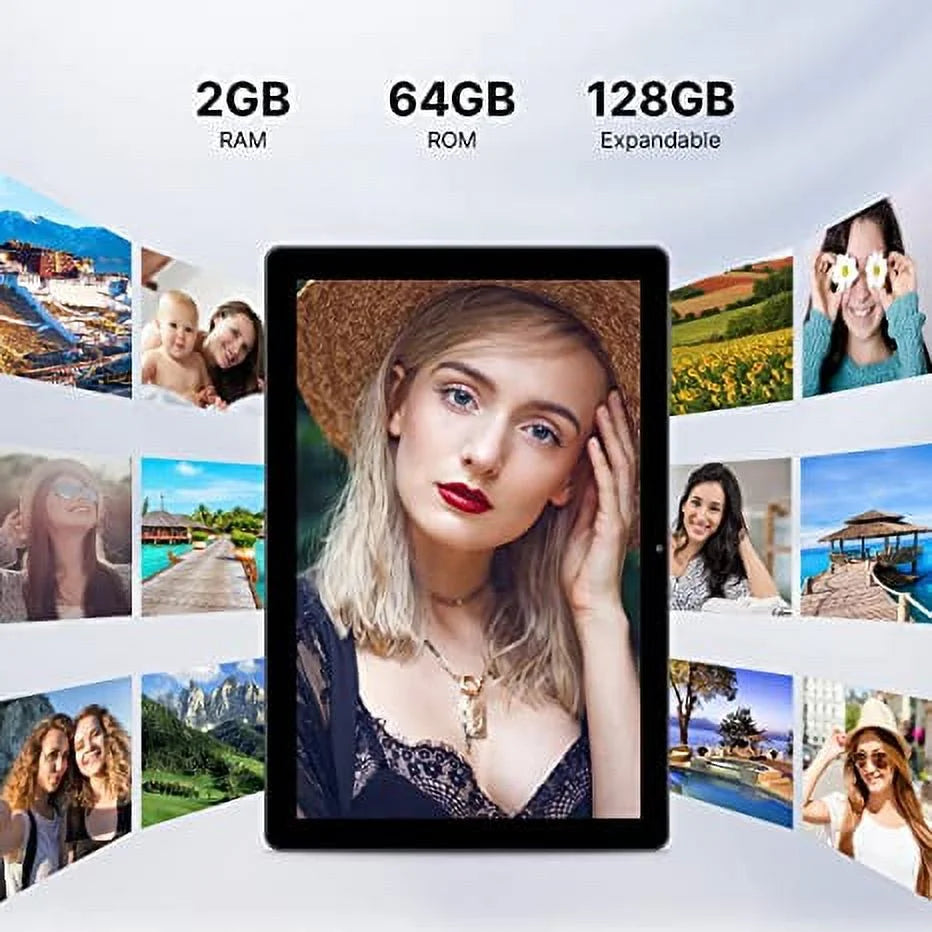 Tablet 10 Inch Android 11 Quad-core 2GB RAM 64GB A7