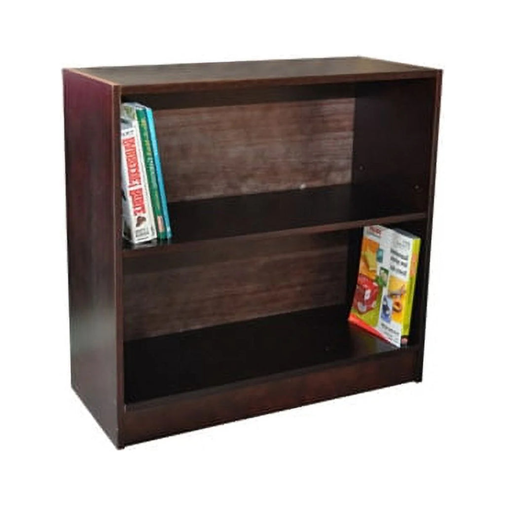 Junior Loft Bed with Desk and Bookcase Espresso k7