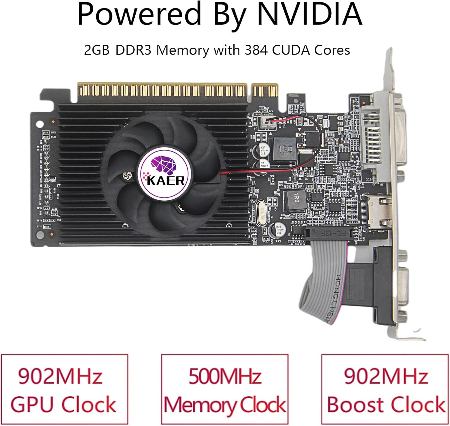 Graphics Card 4GB GDDR5 PCIe 3.0 k7