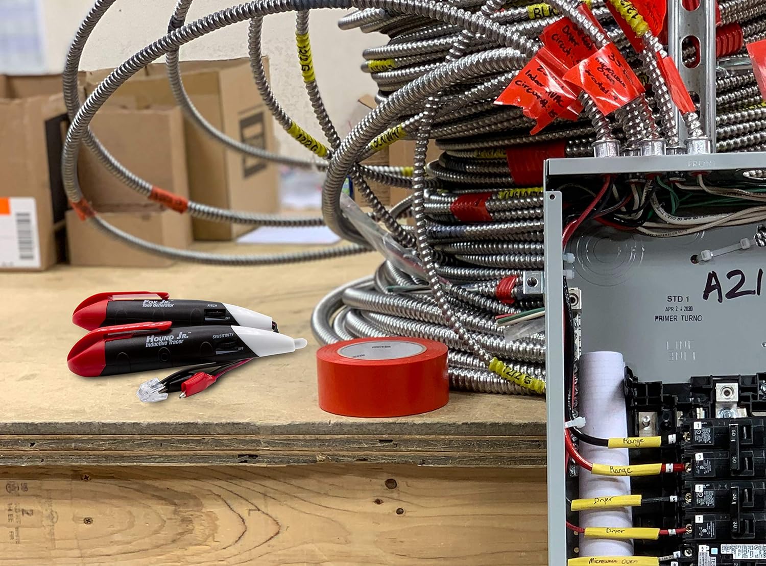 Tone and Probe Wire Trace Cable Test Kit r7K
